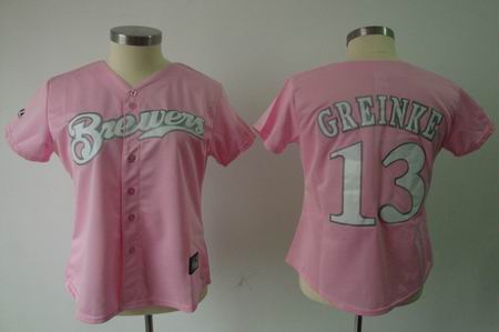 Women Milwaukee Brewers Jerseys-015